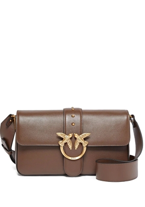 PINKO leather shoulder bag - Brown