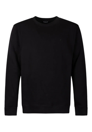 DONDUP embroidered-logo crew-neck sweatshirt - Black