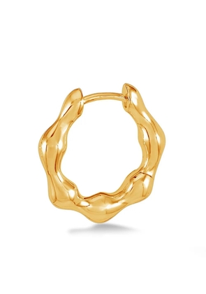 DOWER AND HALL Waterfall hinged single hoop - Gold