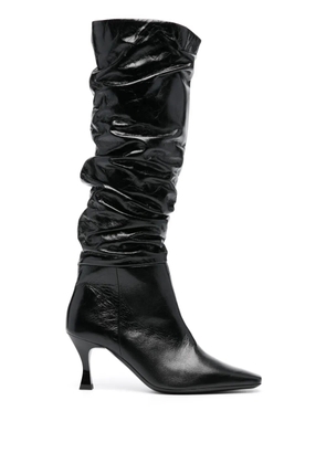 Rejina Pyo Slouchy 70mm knee-high boots - Black