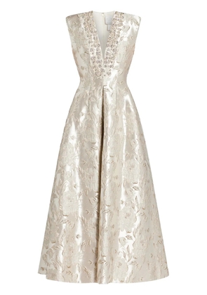 Huishan Zhang Kyle maxi dress - Gold