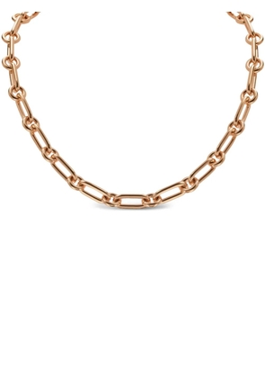 Pragnell 18K rose gold mini Havana diamond necklace - Pink