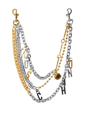 Moschino pendant-embellished chain-link - Gold