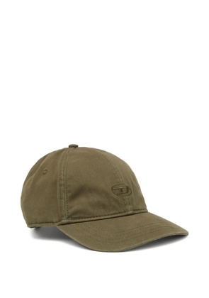 Diesel logo-embroidered baseball cap - Green