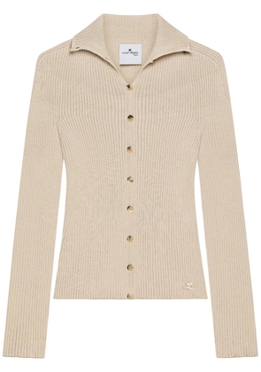 Courrèges Solar cardigan - Neutrals