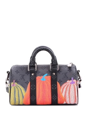 Louis Vuitton Pre-Owned Keepall Bandouliere Bag Yayoi Kusama Pumpkins Reverse Monogram Eclipse Canvas 25 crossbody bag - Grey
