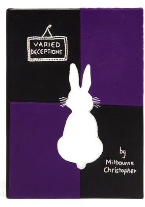 Olympia Le-Tan 'Varied Deceptions' embroidered clutch - Black