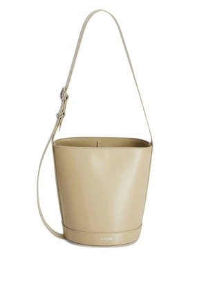 Jil Sander Cannolo bucket bag - Neutrals