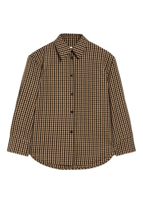 Jil Sander wool shirt - Brown