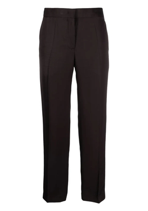 Jil Sander cropped twill trousers - Brown