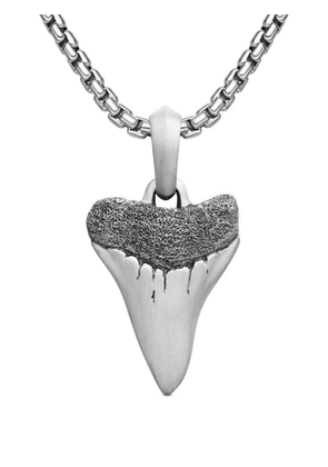 David Yurman sterling silver Shark Tooth amulet (27mm)
