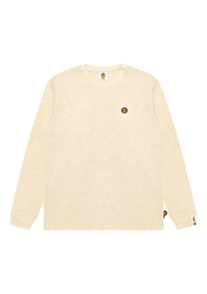 *BABY MILO® STORE BY *A BATHING APE® logo-patch T-shirt - Neutrals