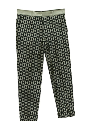 Haider Ackermann geometric-print trousers - Black