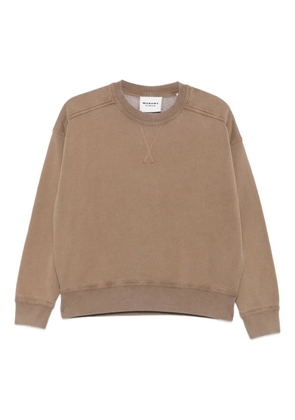 MARANT ÉTOILE crew-neck sweatshirt - Brown