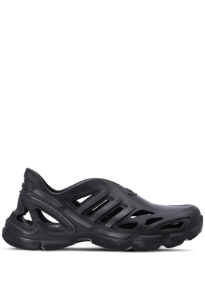 adidas perforated-design slip-on sneakers - Black