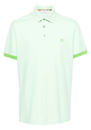 ETRO logo-print cotton T-shirt - Green