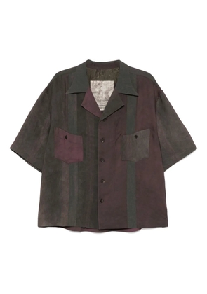 Ziggy Chen silk shirt - Purple