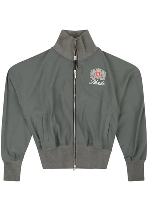 RHUDE Brentwood logo-print track jacket - Blue