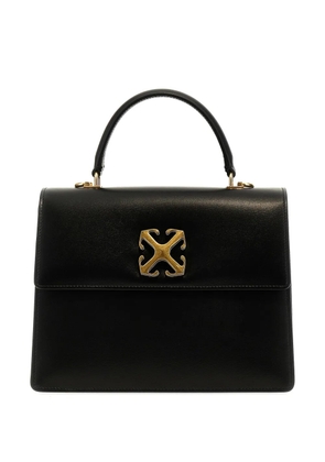 Off-White Jitney 2.8 leather tote bag - Black