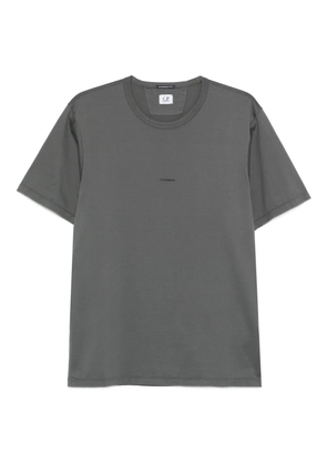 C.P. Company logo-print cotton T-shirt - Grey