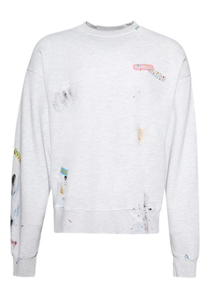 Nahmias Bandaid crew-neck sweatshirt - Grey