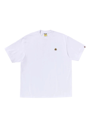 A BATHING APE® logo-print T-Shirt - White