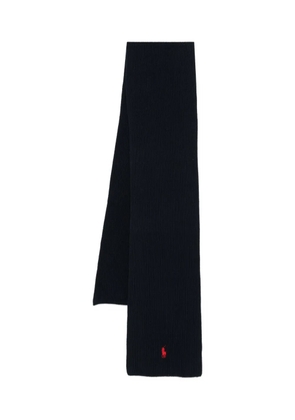 Polo Ralph Lauren ribbed logo scarf - Blue