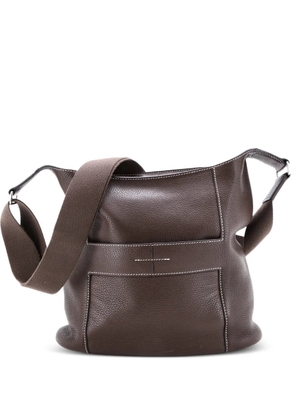 Hermès Pre-Owned Sac Good News Bag Leather PM crossbody bag - Brown