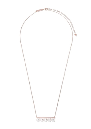 TASAKI 18kt rose gold Balance signature necklace - Pink