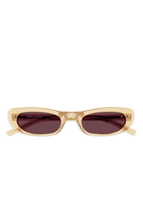 Saint Laurent Eyewear cat eye-frame sunglasses - Neutrals