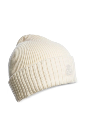 Parajumpers ribbed-knit beanie - White