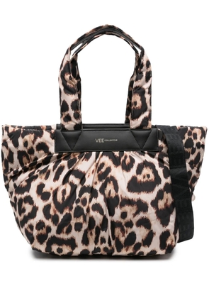 VeeCollective large Caba leopard-print tote bag - Neutrals