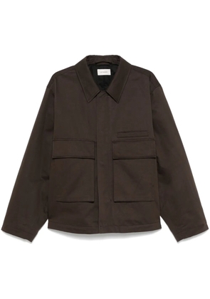 LEMAIRE 3D-pockets jacket - Brown