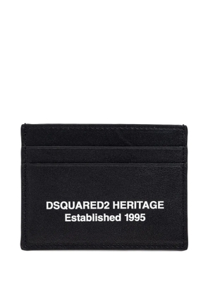 DSQUARED2 Heritage leather cardholder - Black