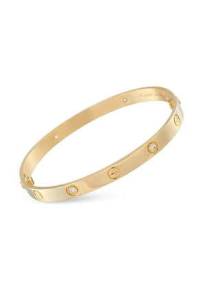 Cartier Cartier LOVE 18K Yellow Gold 4-Diamond bracelet