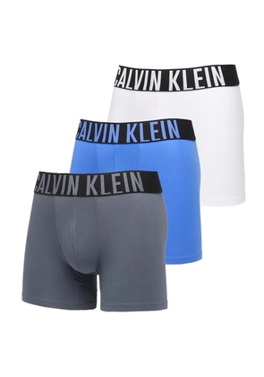 Calvin Klein logo-waistband boxer briefs (pack of three) - Grey