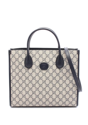 Gucci Pre-Owned 2016-2025 GG Supreme Tote Bag satchel - Brown