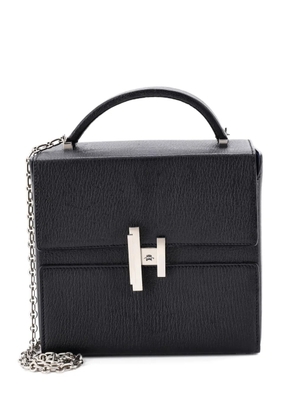 Hermès Pre-Owned Cinhetic Top Handle Bag Verso Chevre Mysore satchel - Black