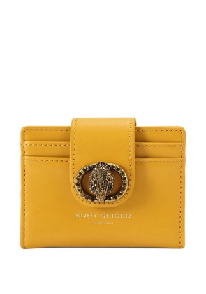 Kurt Geiger London Chelsea eagle-head cardholder - Yellow