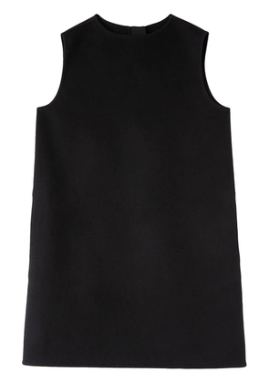 Jil Sander doubleface sleeveless cashmere dress - Black