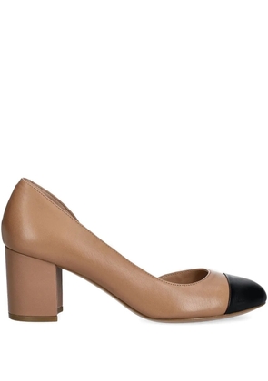 Geox 65mm Virnilisa heeled pumps - Neutrals