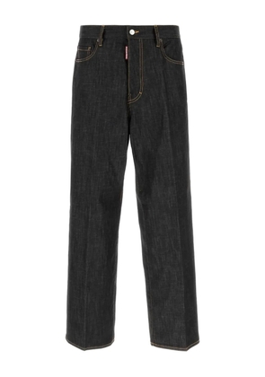 DSQUARED2 five-pocket wide-leg jeans - Black
