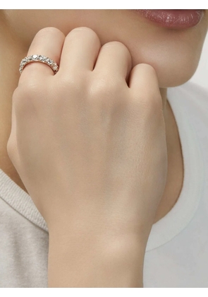 Jewels Aficionado platinum Eternity diamond ring - Silver