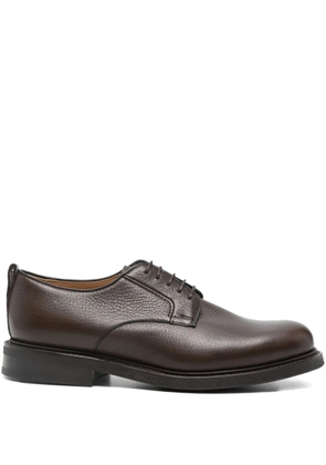 Church's leather lace-up derby shoes - Brown