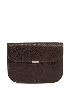 LEMAIRE grained-leather wallet - Brown