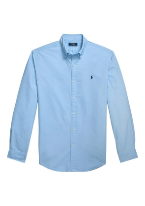 Polo Ralph Lauren garment-dyed oxford shirt - Blue