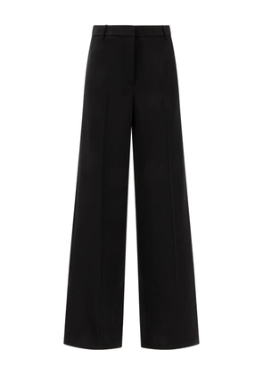 F.It pleated wide-leg trousers - Black
