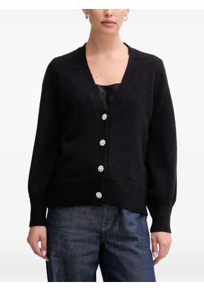 Joseph Ribkoff flower-detail cardigan - Black