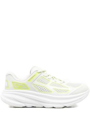 HOKA Clifton One9 mesh-panel sneakers - White