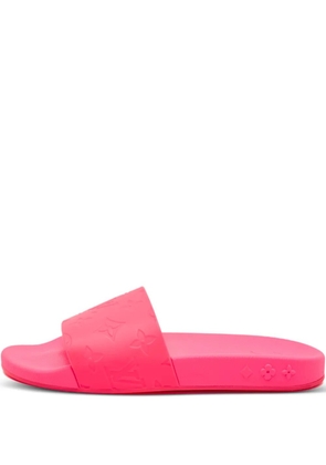 Louis Vuitton Pre-Owned Waterfront rubber slides - Pink